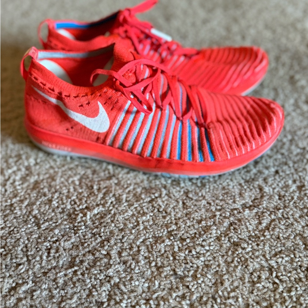 USA Nike Flyknit Sneakers-bright red